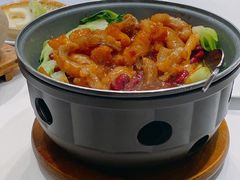葱烧蹄筋海参-山泉公馆酒家(广州东站店)