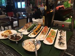 自助取餐区-北京希尔顿逸林酒店-逸轩西餐厅-自助餐厅