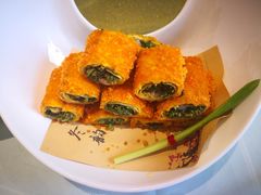 鲜虾香椿卷-喜盈门.鱼鲜家味(金马店)
