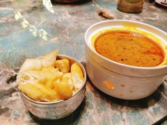 稀豆粉配油条-浩海火燒雲傣家菜(芮欧百货店)