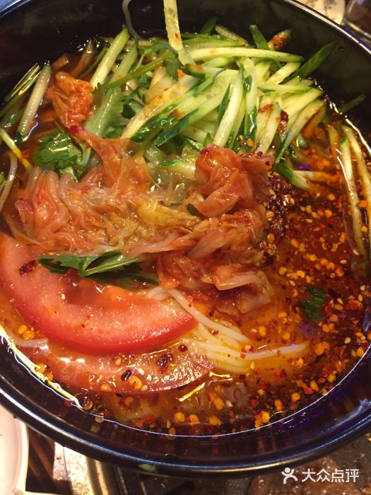 盆钵满东北地炉烤肉(天元东路店)冷面图片