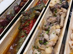 -胡须哥网红竹筒菜