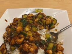 酱爆鸡丁盖饭-西部马华清真食府·丝路菜(大钟寺店)