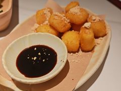 红糖紫米糍粑-左庭右院鲜牛肉火锅(金山万达店)
