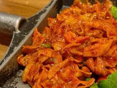 辣炒酱炒五花肉-恩你小木屋·韩式料理(假日广场店)