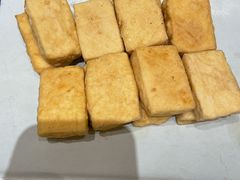 炸包浆豆腐配蘸水-云海肴·汽锅鸡·云南代表菜(东坝金隅店)