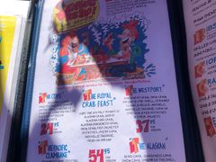 菜单-The Crab Pot Seattle