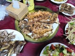 -北京龙庆四季香农家饭庄·灶台鱼·碳烤虹鳟鱼(龙庆峡店)