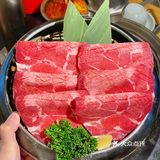 这个烤肉双人餐量好大我们仨人都没吃完……