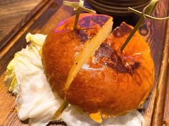双层焦香和牛芝士汉堡-盐说Salt Talk北美风味西餐厅(海上世界店)