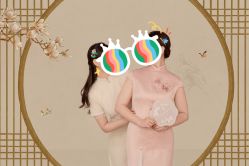 -时光纪亲子全家福照相馆(静安店母女写真父母纪念照)