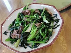鸡什炒菜心-区海鸡场饭店(石壁店)