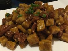 黑胡椒年糕牛肉粒-兰桂坊·花园餐厅(西湖店)