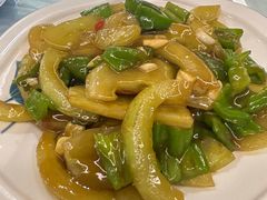 青番茄炒青椒-不倒翁·安徽名菜楼(步行街店)