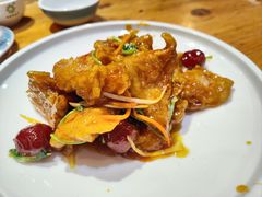 橙汁锅包肉-老姑砂锅·烧烤天津菜(体北道店)
