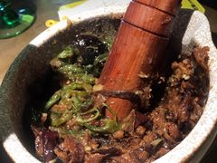 皮蛋辣椒擂茄子-炊烟小炒黄牛肉(中心印象城店)
