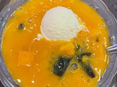 芒果西米龟苓膏-梧州双钱龟苓膏(丽港航母店)