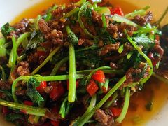 香菜炒牛肉丝-天下客饭店(中山路店)