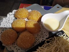 雪花南瓜饼-麻田会 ·鲜活现烹·牛蛙火锅(珠江新城维家思广场店)