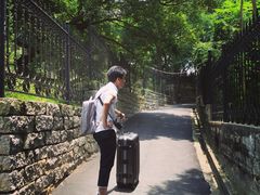 上坡路！有部分台阶！-鼓浪屿琴海庄园海景酒店