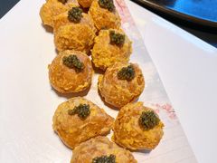 鱼子酱脆皮鹅肝-湖滨客舍·湖北菜