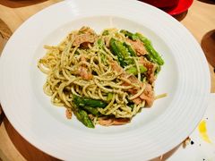 莳萝芦笋珍鲑意面-必胜客(省府店)