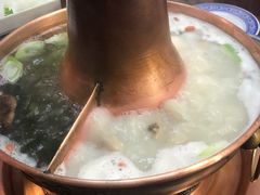 传统清汤大铜锅-清真·京华源铜锅涮肉(丰庆店)
