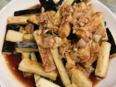 蛤蜊肉拌茄子-华春餐馆(鱼山路店)