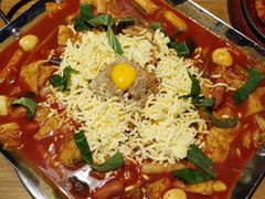 芝士年糕火锅-包装马车·韩国料理·포장마차