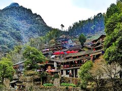 -楠溪江石桅岩