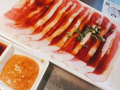 调味牛五花-韩聚屋韩国烤肉餐厅(新北万达店)