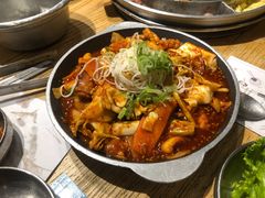 炒鱿鱼-姜虎东白丁烤肉(虹桥天地店)
