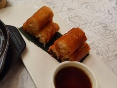 鲜虾脆皮红米肠粉-荣誉海鲜酒楼(海湾店)