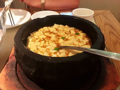 石锅鸡汤豆腐-绿茶餐厅(西单老佛爷店)