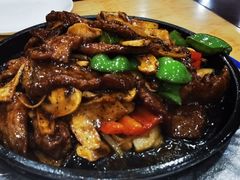 杏鲍菇黑椒牛仔粒-力力豆花庄(广渠门店)