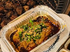 烤脑花-炙忧烤肉屋(中国铁建广场店)