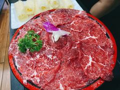 港迹鲜切黄牛肉-港迹·鲜围煮海鲜火锅(湖州时代广场店)
