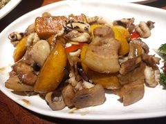 五花肉炒笔管-前海沿·青岛菜(大拇指广场石老人店)