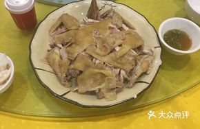 Steamed and Marinated Chicken