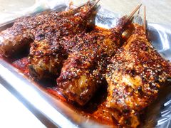 烤巴掌耗儿鱼-袁师傅烤肉(弹子石店)