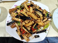风味茄子-春水锅贴·传统鲁菜(大明湖店)