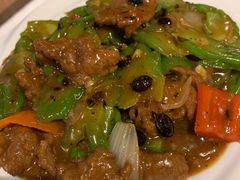 豆豉凉瓜炒牛肉-龙记烧腊茶餐厅(常德路店)