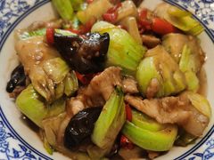 白菜梗炒肉-欧记大排档·景德菜(上海首店)