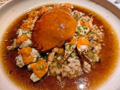 葱油蒸红膏蟹-玫瑰厅上海菜(兴国路店)