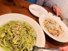 青酱蘑菇鸡肉意面-UPPER KITCHEN(延安路店)