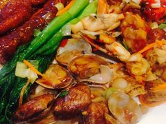 干海椒辣炒花蛤-东方红海鲜百汇(国际大厦店)