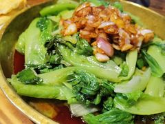 红葱头淋生菜-桃姐农庄老字号(从化温泉店)