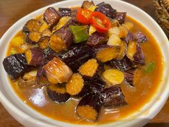 茄子烧扇贝-牛氏石磨肠粉(海璟国际店)