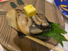 黄油轻烤牡蛎-京樽回転寿司(奥林匹克店)