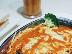 芝士肉酱焗意粉-龙记·香港茶餐厅(海上世界店)